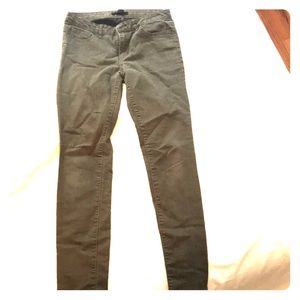 Hunter green denim